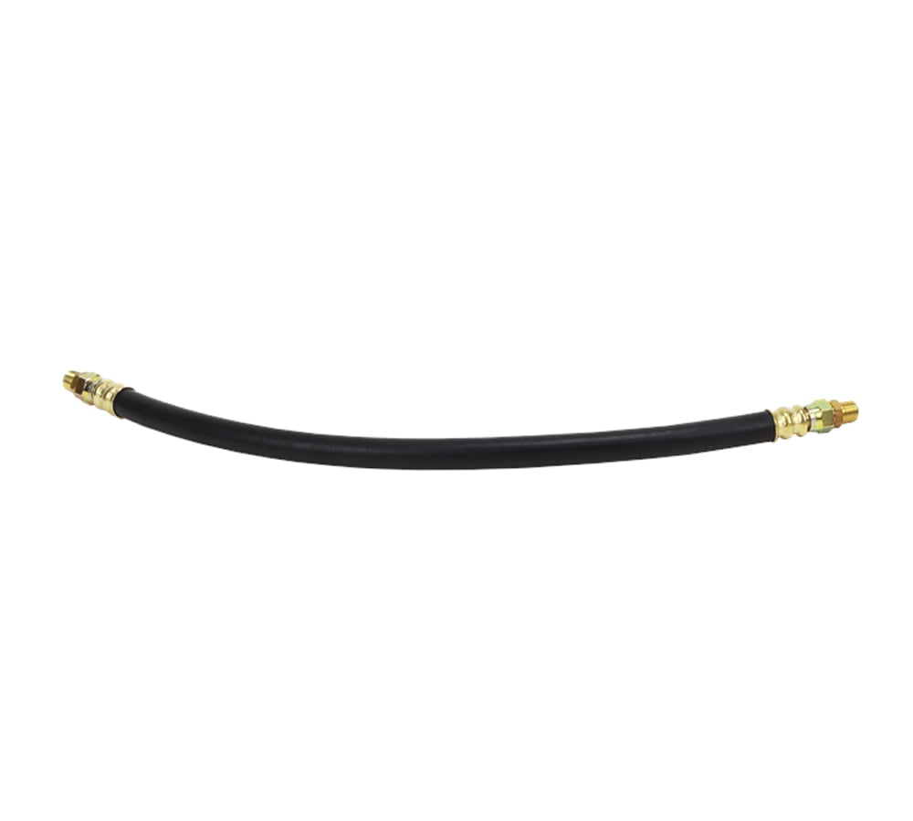 Air Brake Hose Assembly 22" x 3/8"-18 for Semi Trucks | 1/2" ID 3/8" NPT 225 PSI 2 Swivel DOT FMVSS106 SAE J1402 | Replaces 16722 148522 32605-022 452222 6450-452222 PM16-722 SNV452222