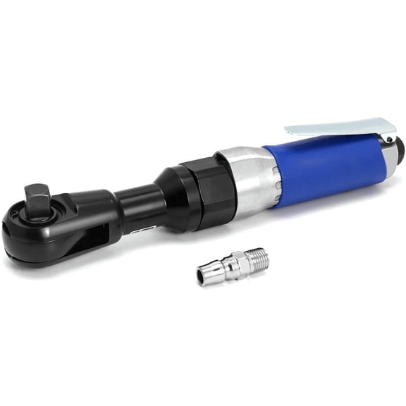 1/2" Air Ratchet Wrench 65ft-lbs 160RPM Heavy Duty Reversible Pneumatic Tool for Auto Repair