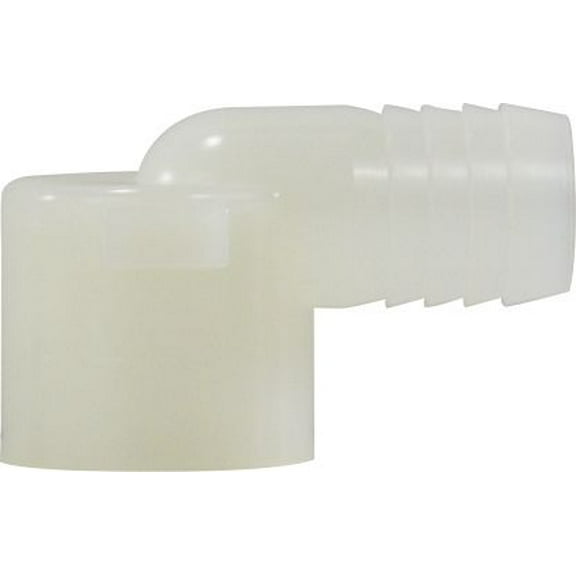 1/2 Barb X 1/2 FIP Nylon Ell, Plastic Hose Barbs, Plastic Fittings