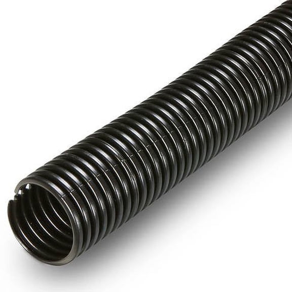 1/2" Black Convoluted Nylon Sleeving - (25 ft. spool)