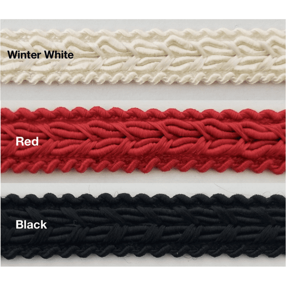 1/2" Braid Gimp Trimming - 18 Yards - Color Options Available!