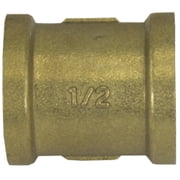1/2 Brass Coupling