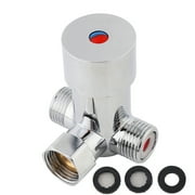 1/2 Brass Water Valve Mixing Valve Adjustable Cold&Hot Temperature Control Valve for Faucet