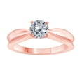 thumbnail image 1 of 1/2 Carat 10K White, Yellow & Rose Gold Solitaire Diamond Engagement Ring, 1 of 2