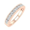 thumbnail image 1 of 1/2 Carat Channel Set Diamond Wedding Band Ring in 14K Rose Gold (Ring Size 10), 1 of 4