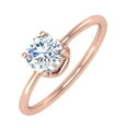 thumbnail image 1 of 1/2 Carat Diamond Solitaire Engagement Ring in 14K Rose Gold (Ring Size 6.5), 1 of 4