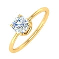 thumbnail image 1 of 1/2 Carat Diamond Solitaire Engagement Ring in 14K Yellow Gold (Ring Size 8.75), 1 of 5