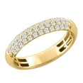 thumbnail image 1 of 1/2 Carat Diamond Unisex Wedding Band Ring in 14K Yellow Gold (Ring Size 13.25), 1 of 3