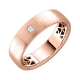 thumbnail image 1 of 1/2 Carat Diamond Wedding Band Ring in 10K Rose Gold (Ring Size 11.25), 1 of 3