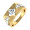 thumbnail image 1 of 1/2 Carat Men's Diamond Wedding Band Ring in 14K Yellow Gold (Ring Size 12.25), 1 of 6