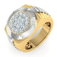 thumbnail image 1 of 1/2 Carat Men's Diamond Wedding Band Ring in 14K Yellow Gold (Ring Size 9) (I1-I2 Clarity), 1 of 5