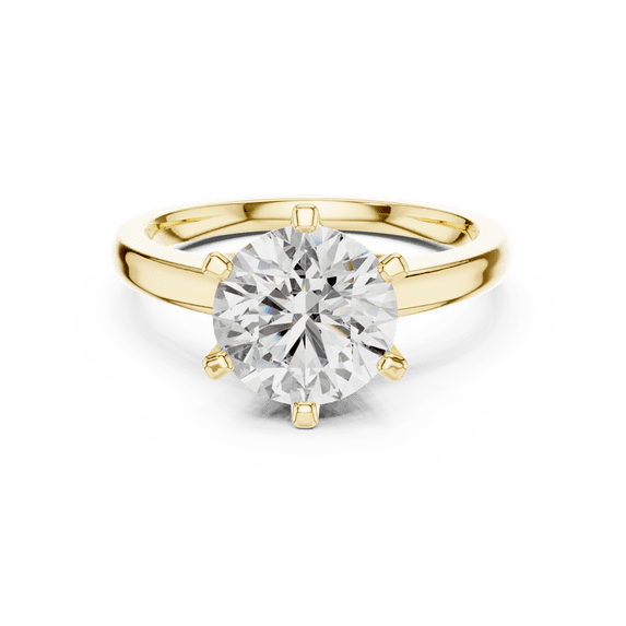 1.2 Carat Round Brilliant Cut Moissanite Diamond Engagement Proposal ...