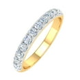 thumbnail image 1 of 1/2 Carat Round Diamond Wedding Band Ring in 14K Yellow Gold (Ring Size 11), 1 of 5