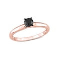 thumbnail image 1 of Everly Women's Diamond 14K Rose Gold Plated Engagement Ring, 1 of 7