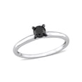 thumbnail image 1 of Everly Women's Diamond 14K White Gold Plated Engagement Ring, 1 of 7