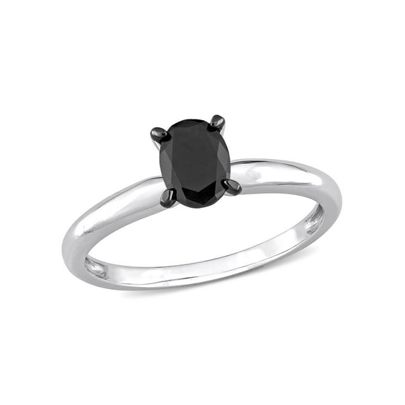 Everly Women's Diamond 14K White Gold Plated Engagement Ring