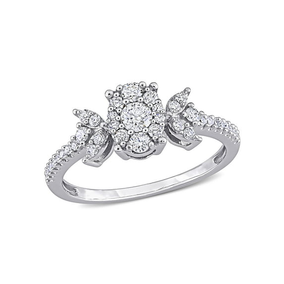Everly Women's Diamond 10K White Gold Engagement Ring