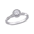 thumbnail image 1 of Everly Women's Diamond 10K White Gold Engagement Ring, 1 of 7