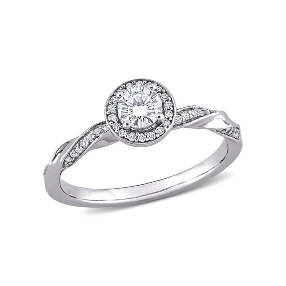 Everly Women's Diamond 10K White Gold Engagement Ring
