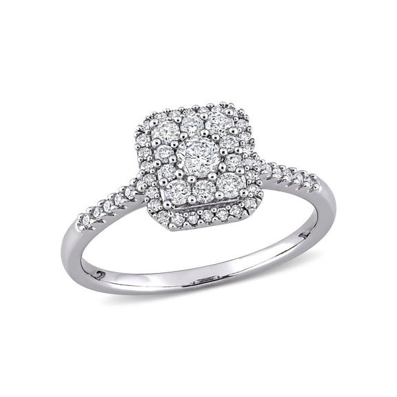 Everly Women's Diamond 10K White Gold Engagement Ring