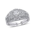 thumbnail image 1 of Everly Women's Diamond 10k White Gold Bridal Set, 1 of 7