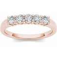 thumbnail image 1 of 1/2 Carat T.W. Diamond 14kt Rose Gold Wedding Band, 1 of 4