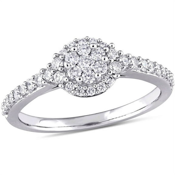 Everly Women's Diamond 14K White Gold Engagement Ring