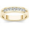 thumbnail image 1 of 1/2 Carat T.W. Diamond Men's 14kt Yellow Gold Wedding Band, 1 of 1