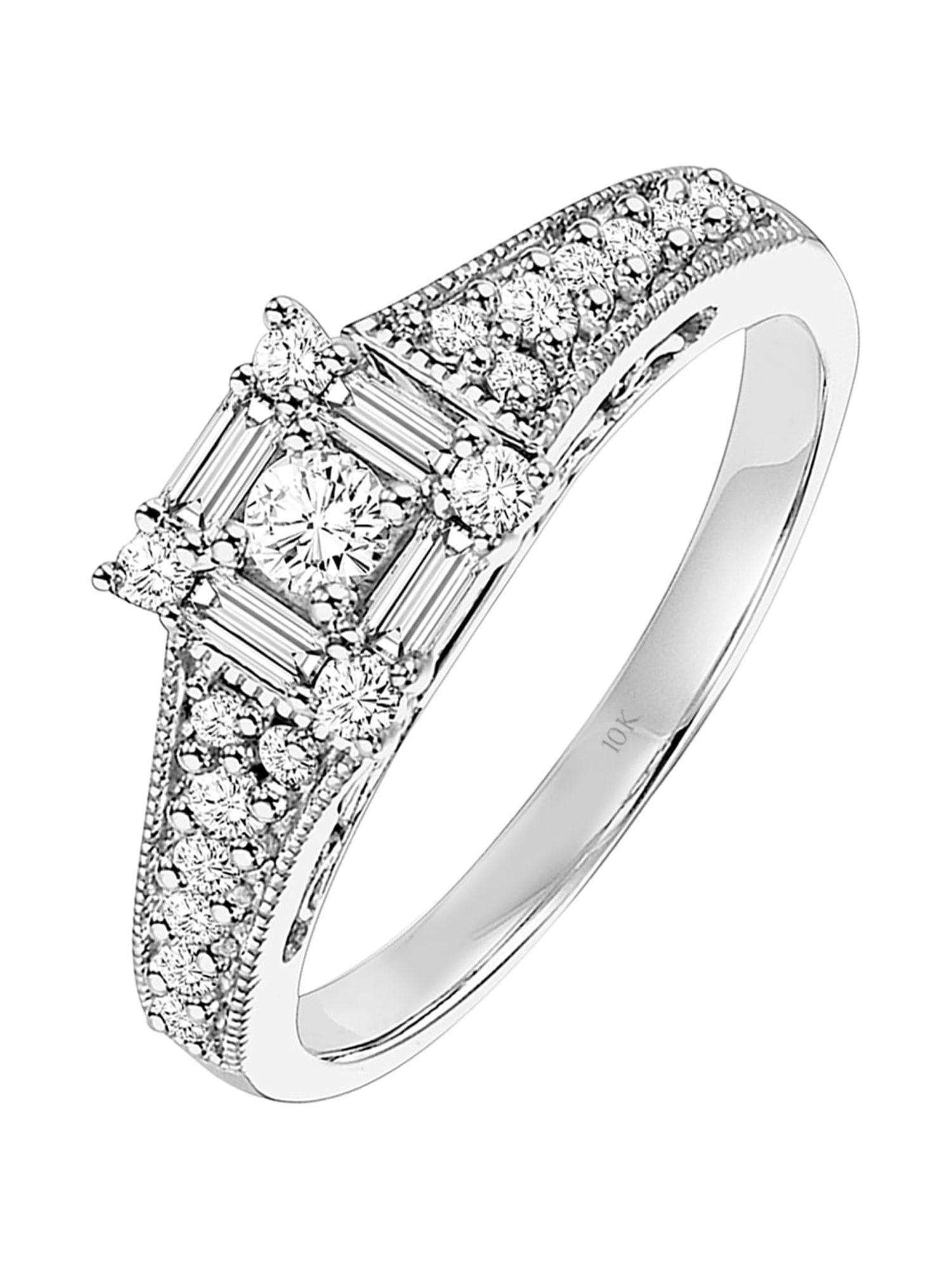 Neil Lane Diamond Engagement Ring 1-1/2 ct tw 14K White Gold | Kay Outlet