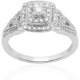 thumbnail image 1 of 1/2 Carat T.W. Diamond Sterling Silver Anniversary Ring, 1 of 1