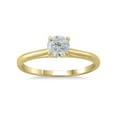 thumbnail image 1 of 1/2 Carat T.W. (I2 clarity, H-I color) Brilliance Fine Jewelry Diamond Solitaire Ring in 10kt Yellow Gold, Size 9, 1 of 5