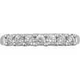 thumbnail image 1 of 1/2 Carat T.W. Round Diamond 10kt White Gold 7-Stone Wedding Band, I-J/I2-I3, 1 of 1