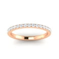 thumbnail image 1 of 1/2 Carat TW Diamond Wedding Band in 10k Rose Gold (G-H, I1-I2), 1 of 5