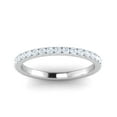 thumbnail image 1 of 1/2 Carat TW Diamond Wedding Band in 10k White Gold (G-H, I1-I2), 1 of 5