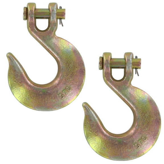 1/2" Clevis Slip Hook - Grade 70 - 2 Pack