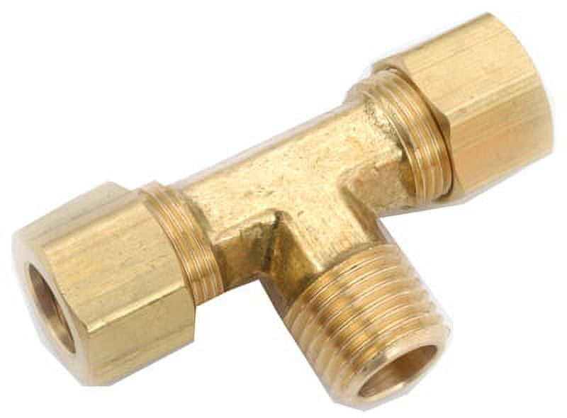 In-Tank Check Valve For Air Compressor - 1/2 Inch Compression X 1/2 Inch Male NPT, With 1/8 Inch Unloader Port