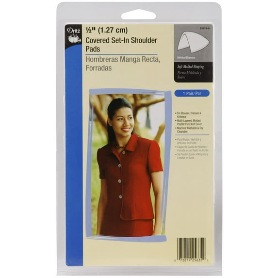 Covered Set-In Shoulder Pads