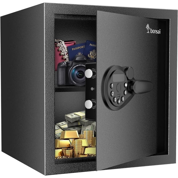 1.2 Cubic Feet Digital Keypad Safe Box with Removable Shelf Bestseling