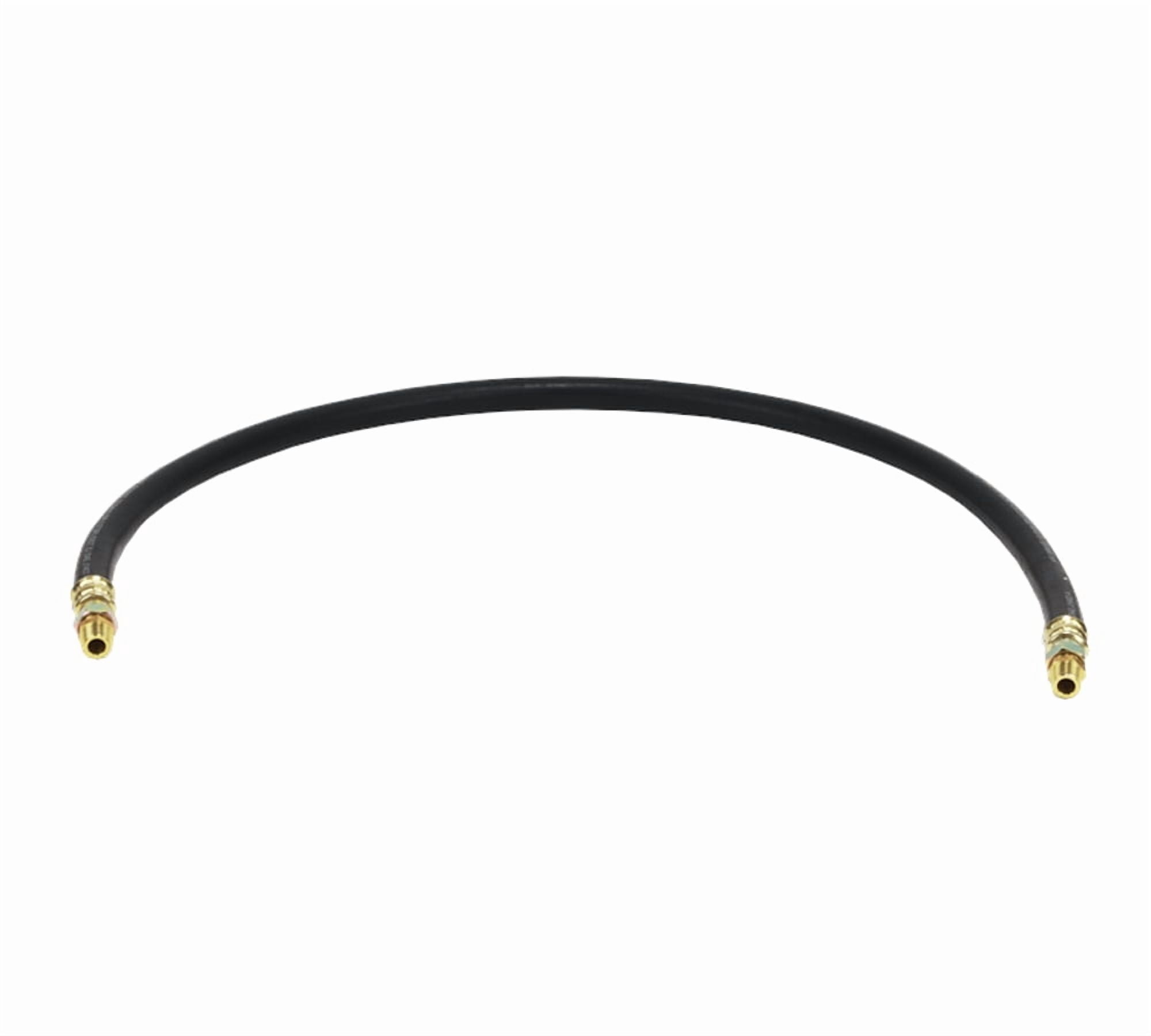 Air Brake Hose Assembly 42" x 3/8"-18 for Semi Trucks | 1/2" ID 3/8" NPT 225 PSI 2 Swivel DOT FMVSS106 SAE J1402 | Replaces 16742 148542 181SW42 452242 6450-452242 MIR16742 SNV452242