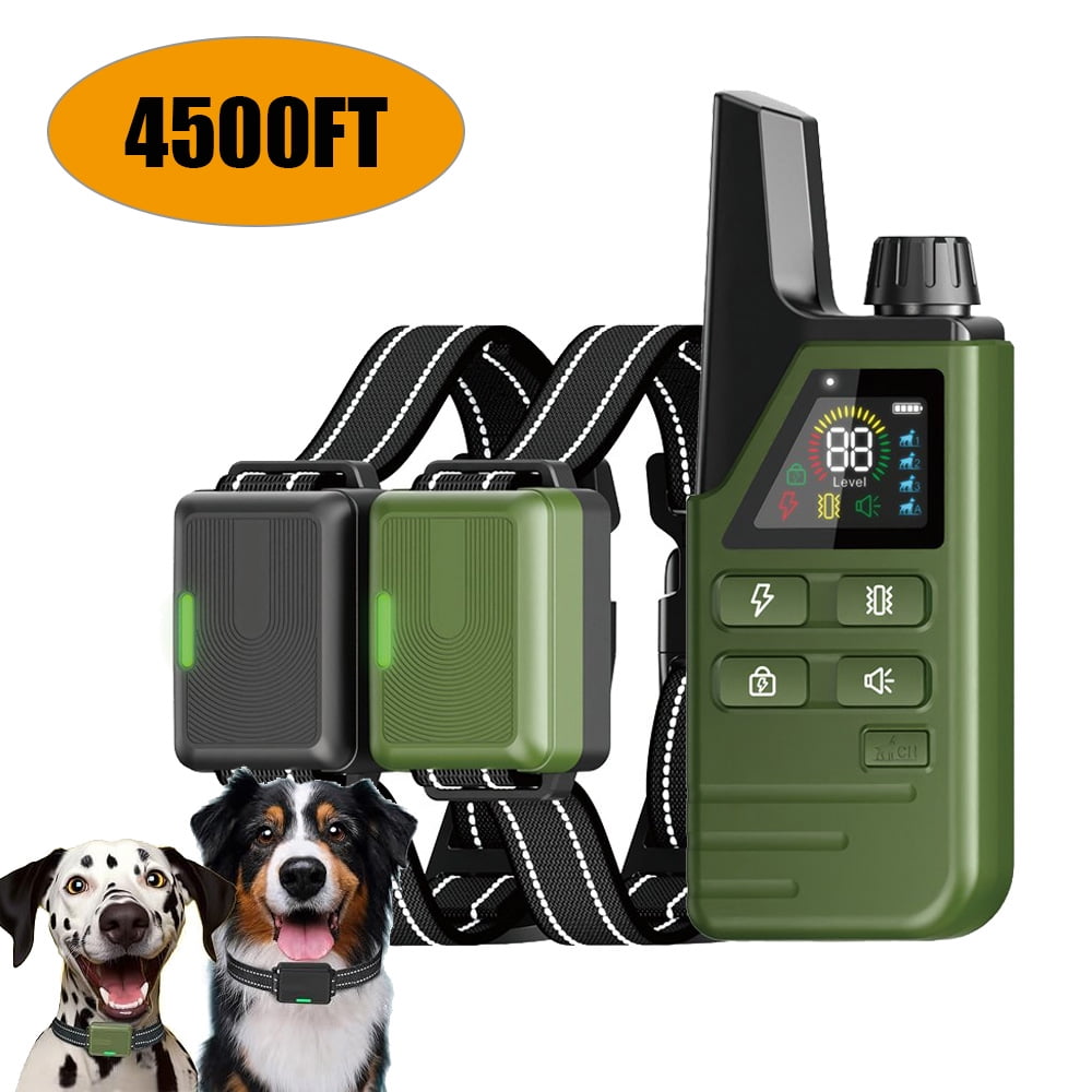 Electric Dog Training Collar PaiPaitek No Shock Dog Training