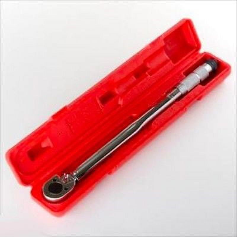 1/2" Dr Foot LBS Pound Dial Micrometer Click Torque Tork Socket Wrench