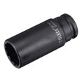 thumbnail image 1 of 1/2" Drive 24mm 12-Point Deep Impact Socket, CR-MO Steel 78mm Length, Metric Sizes, 1 of 5