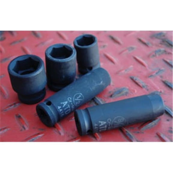 1/2" Drive 6-Point Deep Metric Impact Socket - 22mm 4322