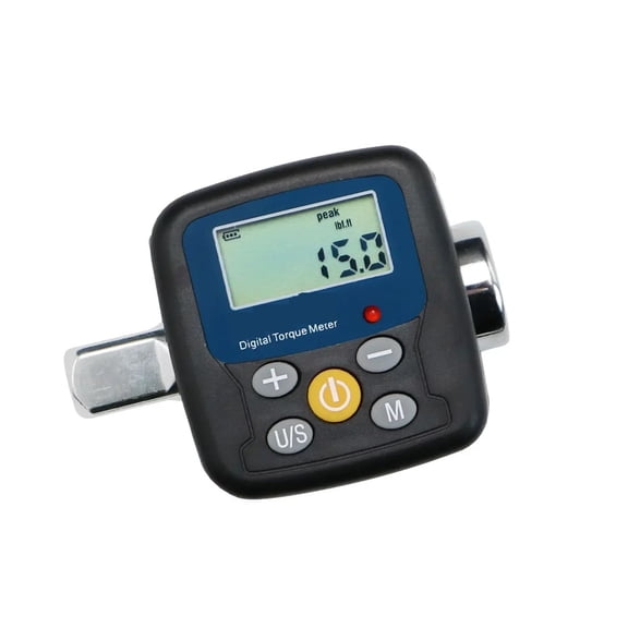 1/2" Drive Digital Torque Adapter Set With 3/8" And 1/4" Adapter Buzzer/ LED Flash Notification For Motorcycle Car Repair