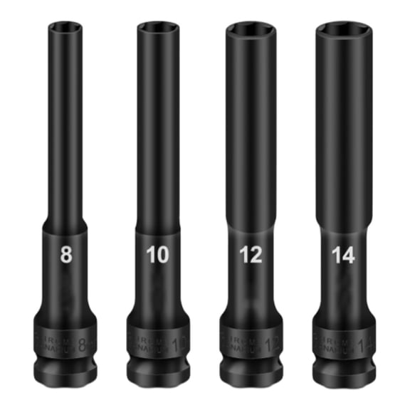 1/2 Drive Socket Impact Wrench Hex Socket Head 8-14mm Adapter Spanner Converter