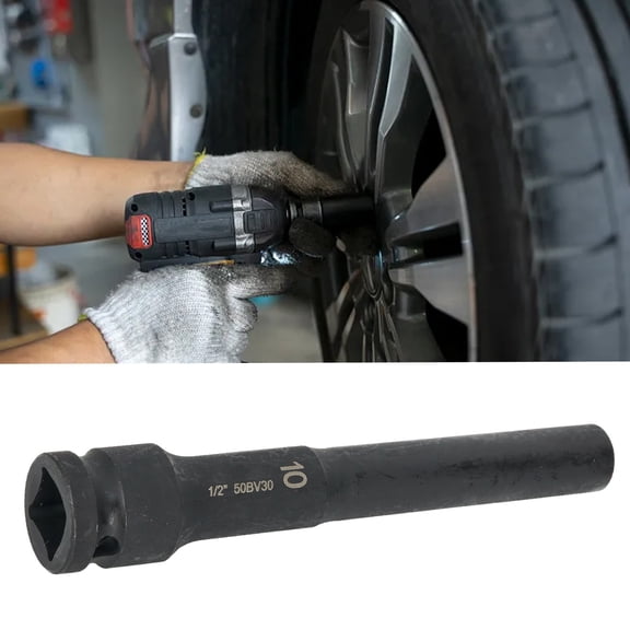 1/2 Drive Socket Wrench Hex Socket Head 8-24Mm Adapter Spanner Converter 10Mm