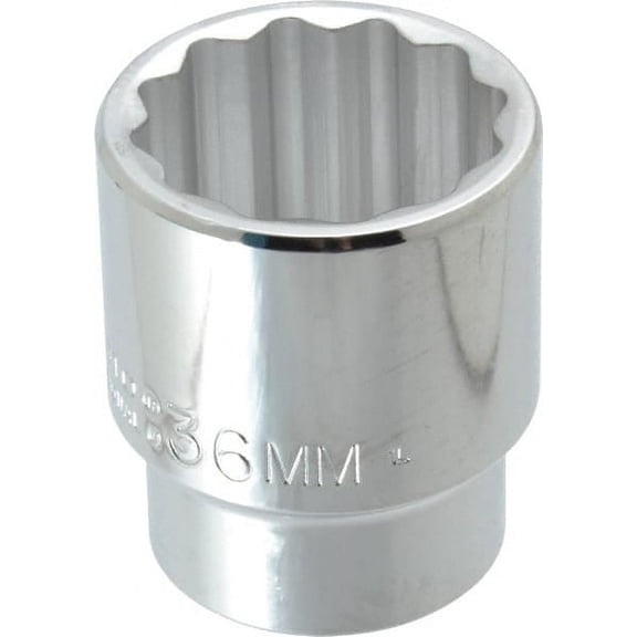 1/2" Drive, Standard Hand Socket