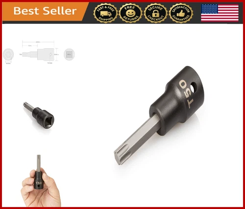 Vulcan T50 Torx Bit Socket – 1/2" Drive Screwdriver Bit For Star Head Screws