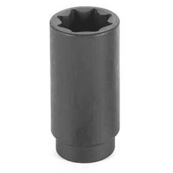 Grey Pneumatic 1/2" Drive x 15/16" Deep - 8 Point Socket