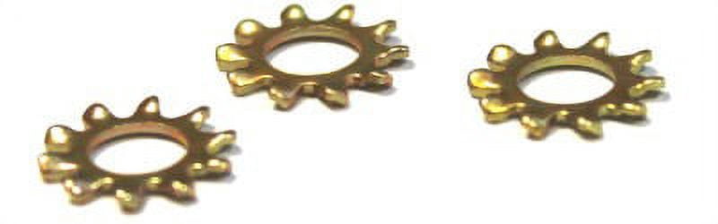Yellow Lock Washers 1/2